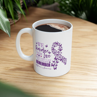 Alzheimer's Awareness Ceramic Mug - Supporting Dementia Awareness - Pillow & Mug Co.