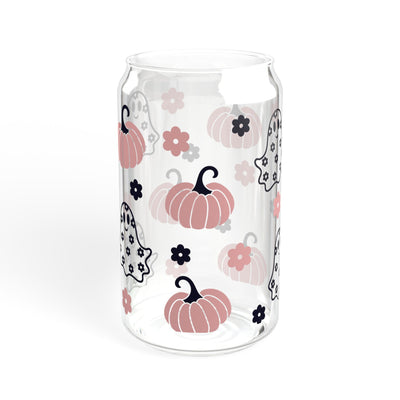 Cute 16oz Halloween Sipper Glass - Perfect for Spooky Sips - Pillow & Mug Co.