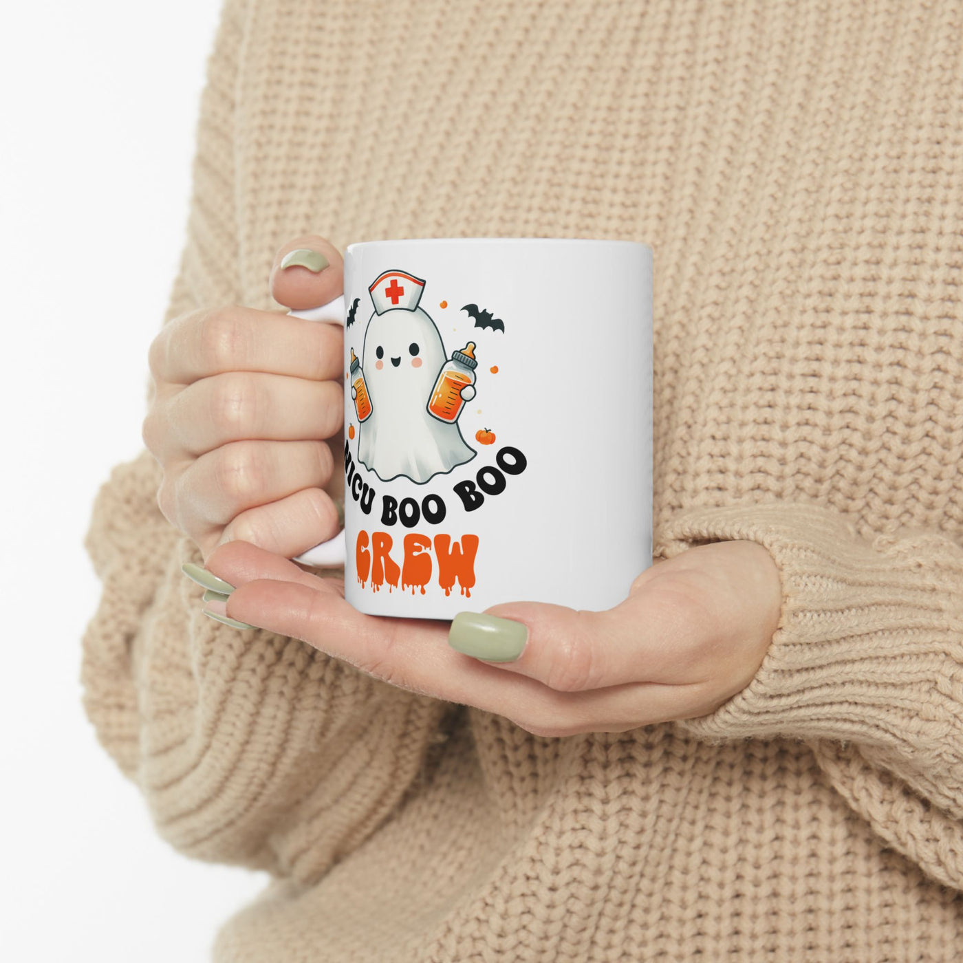 NICU Boo Boo Crew 11oz Ceramic Mug - Perfect for Nurses and Preemie Parents - Pillow & Mug Co.