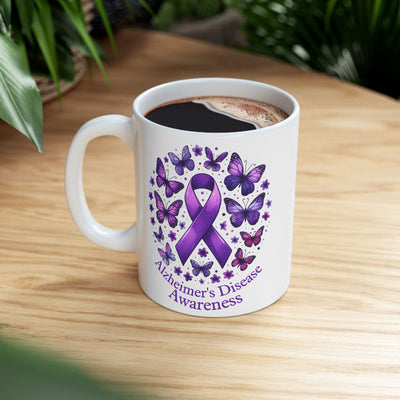 Alzheimers Awareness Mug - Ceramic Coffee Cup for a Good Cause - Pillow & Mug Co.