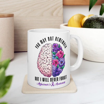 Alzheimers Awareness Ceramic Mug - Promote Awareness with this Meaningful Mug - Pillow & Mug Co.