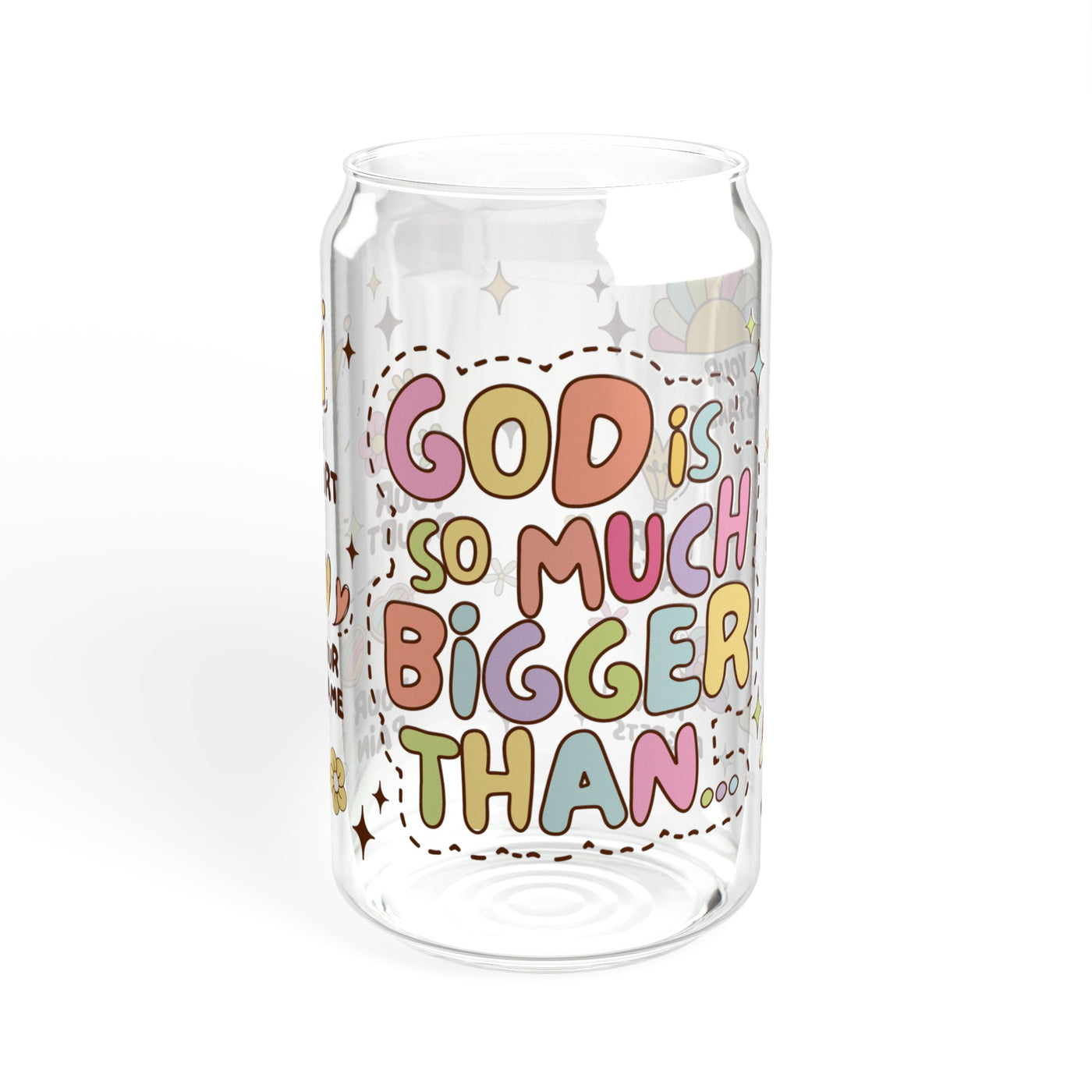 Sipper Glass, 16oz Printify