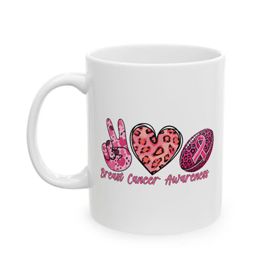 Ceramic Mug - Breast Cancer Awareness