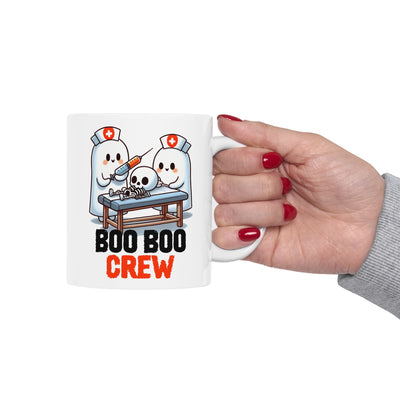 Nurse Boo Boo Crew 11oz Ceramic Mug - Perfect for Nurses - Pillow & Mug Co.