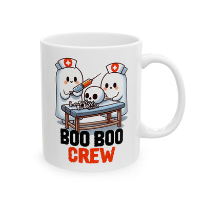 Nurse Boo Boo Crew 11oz Ceramic Mug - Perfect for Nurses - Pillow & Mug Co.