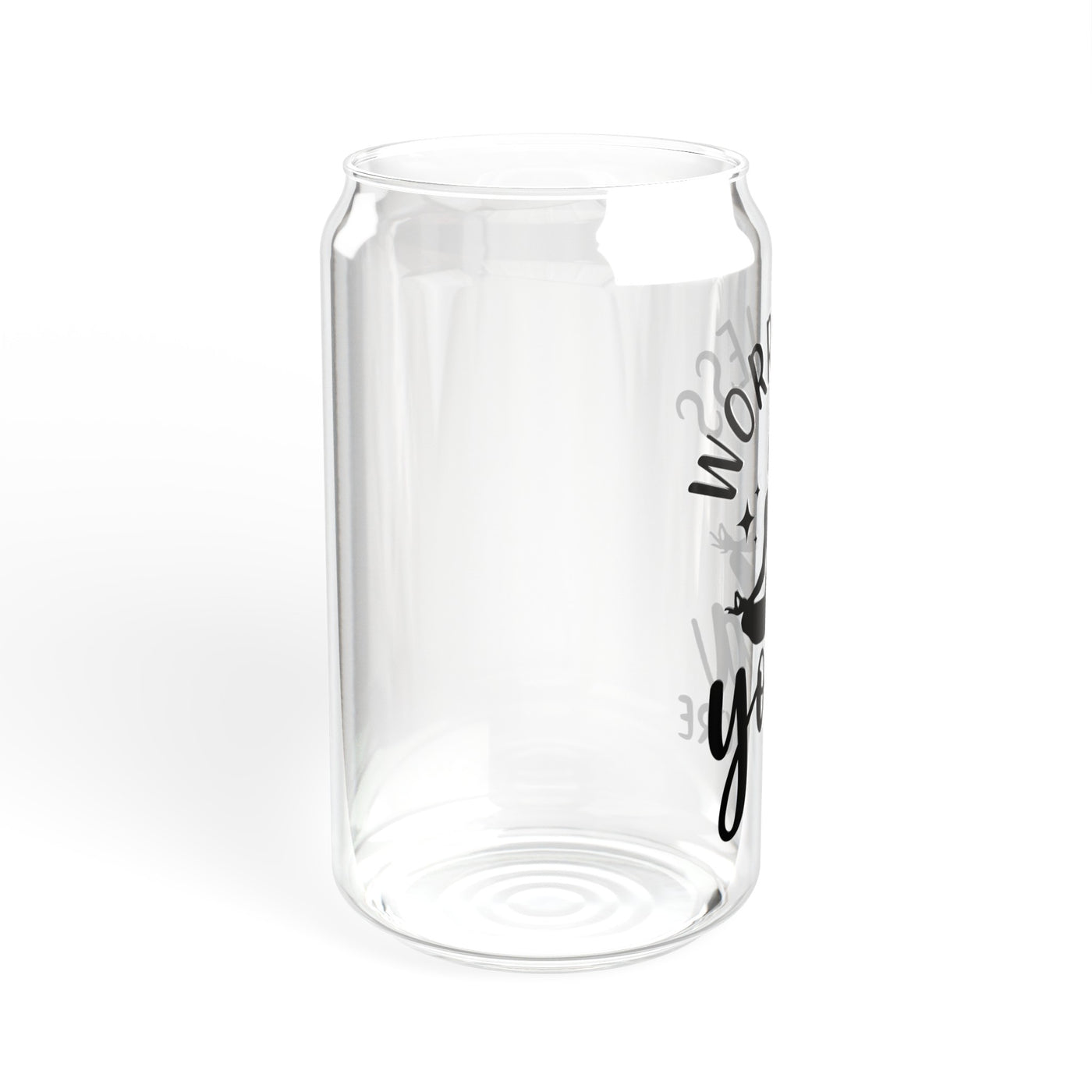 Sipper Glass, 16oz Printify