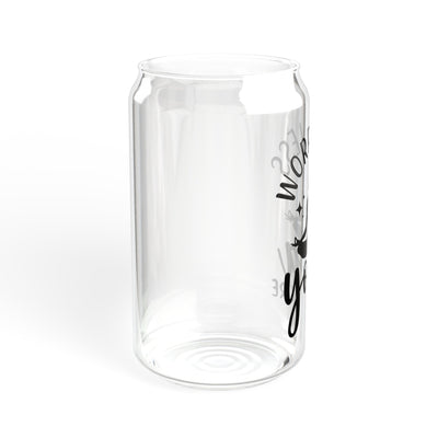 Sipper Glass, 16oz Printify