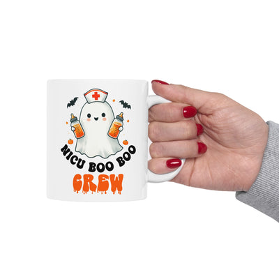 NICU Boo Boo Crew 11oz Ceramic Mug - Perfect for Nurses and Preemie Parents - Pillow & Mug Co.