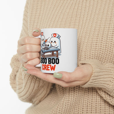 Nurse Boo Boo Crew 11oz Ceramic Mug - Perfect for Nurses - Pillow & Mug Co.