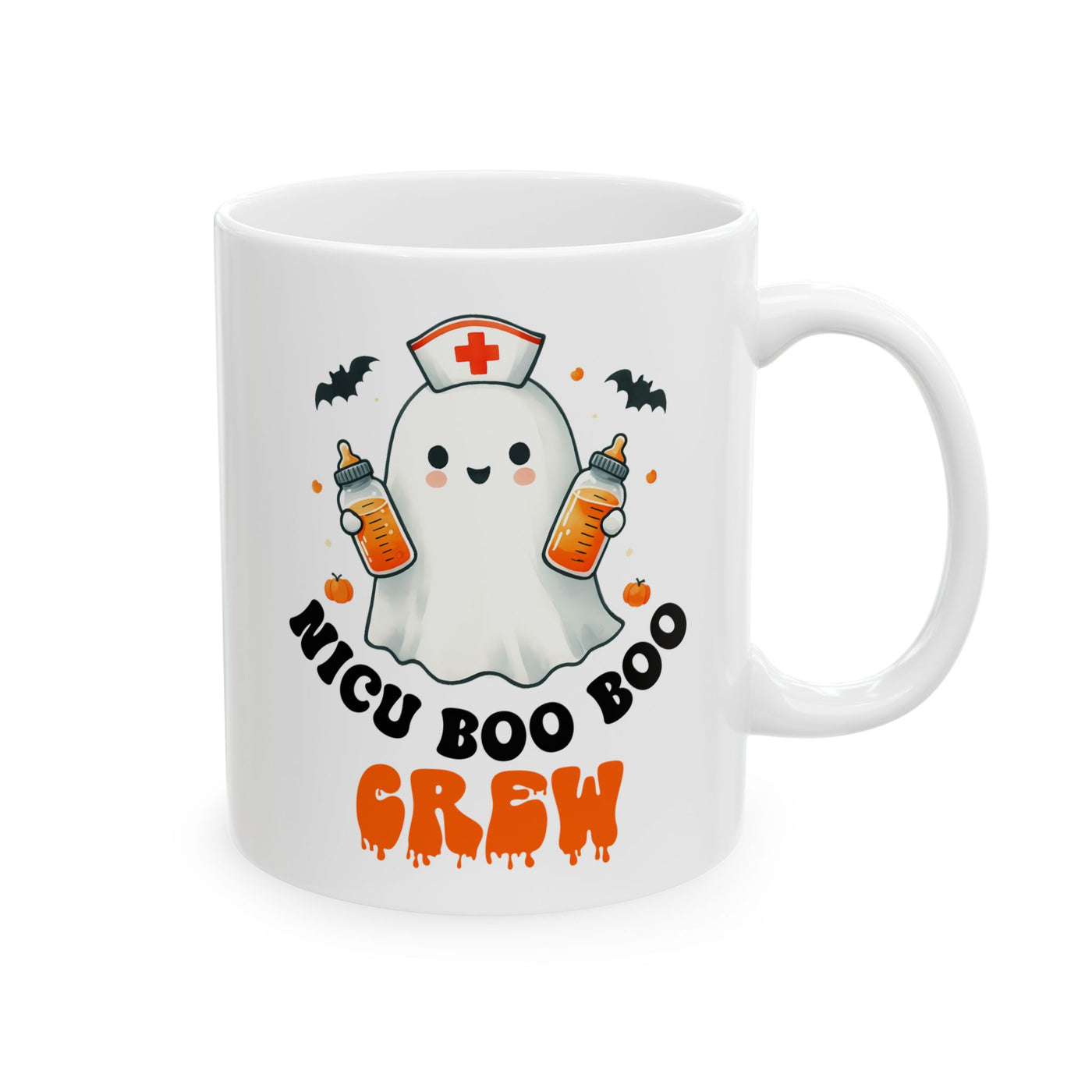 NICU Boo Boo Crew 11oz Ceramic Mug - Perfect for Nurses and Preemie Parents - Pillow & Mug Co.