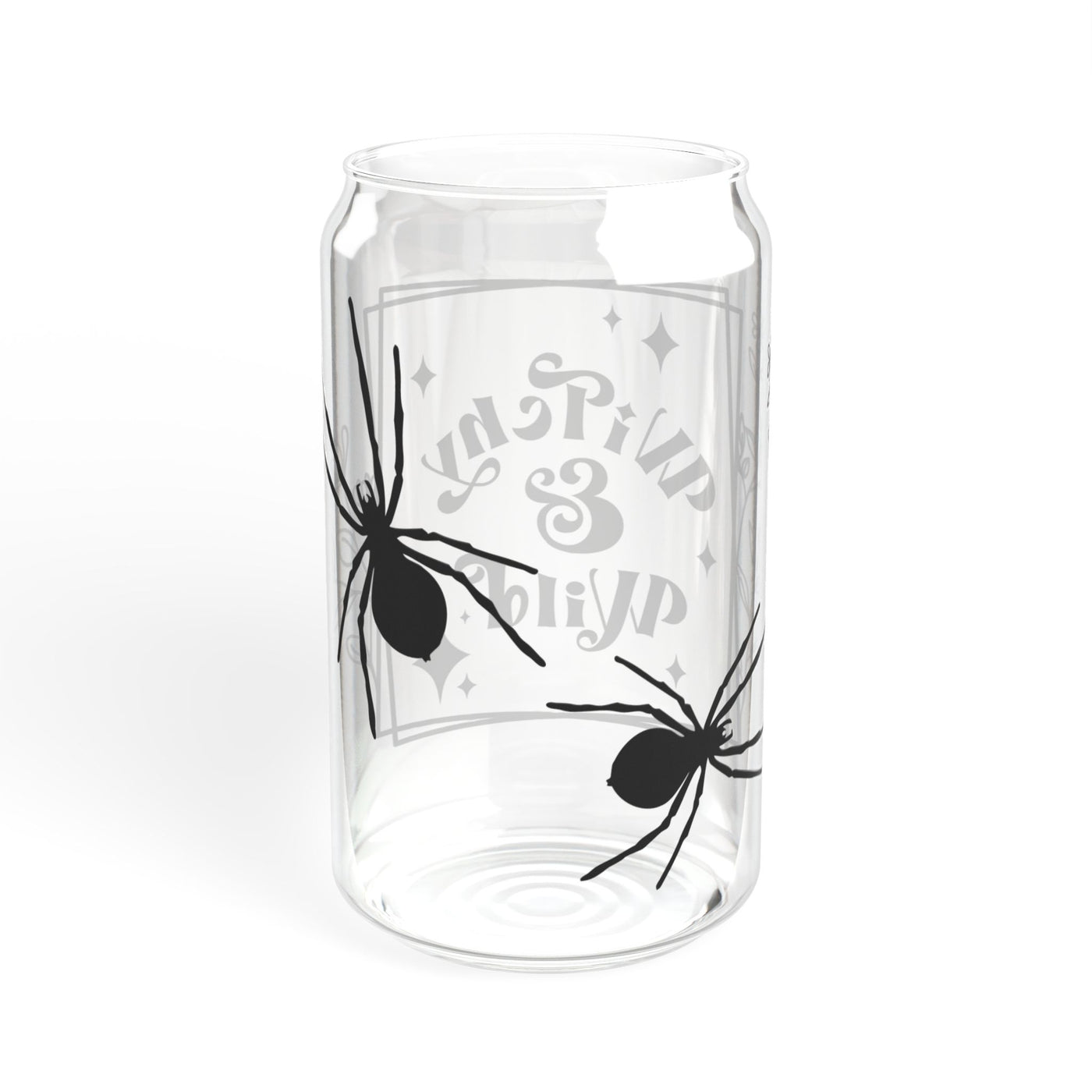 Charmed 16oz Witchy Wild Sipper Glass - Perfect for Spooky Halloween Drinks - Pillow & Mug Co.