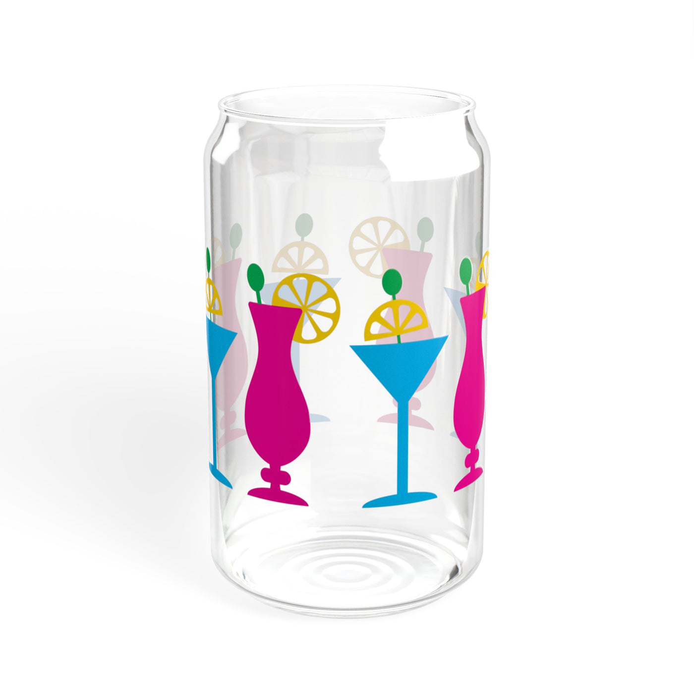 Sipper Glass, 16oz Printify