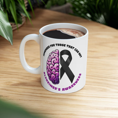 Alzheimers Awareness Ceramic Mug - Show Your Support and Raise Awareness - Pillow & Mug Co.