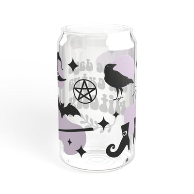 Extra Witchy Halloween Sipper Glass - 16oz - Perfect for Days When Youre Feeling Magical - Pillow & Mug Co.