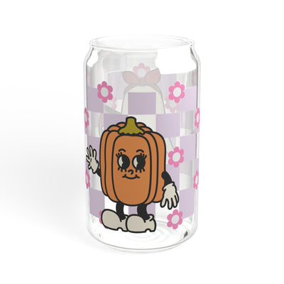 16oz Ghost Pumpkin Sipper Glass - Perfect for Halloween Parties  Unique and Spooky Drinkware - Pillow & Mug Co.