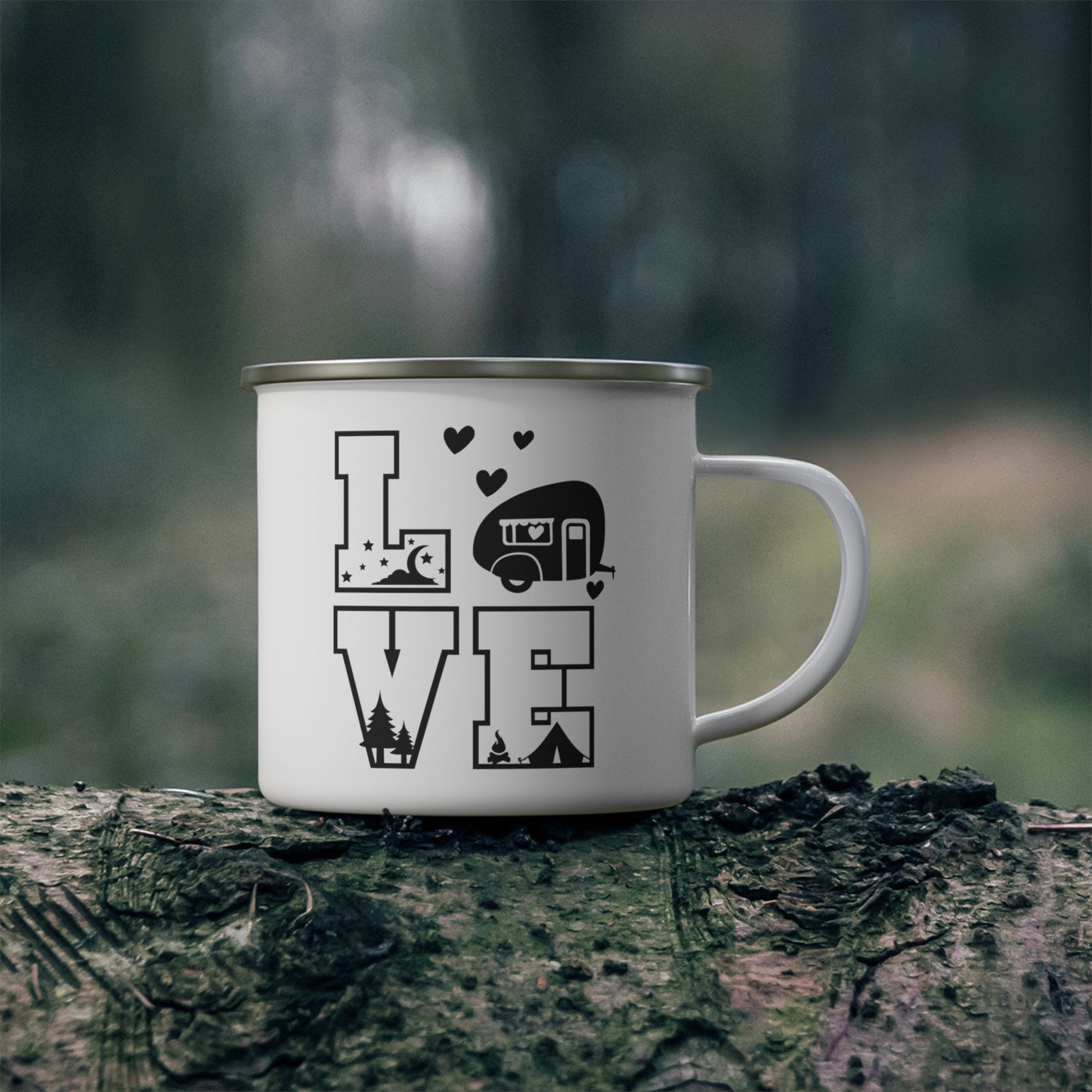 Camping Mug Printify