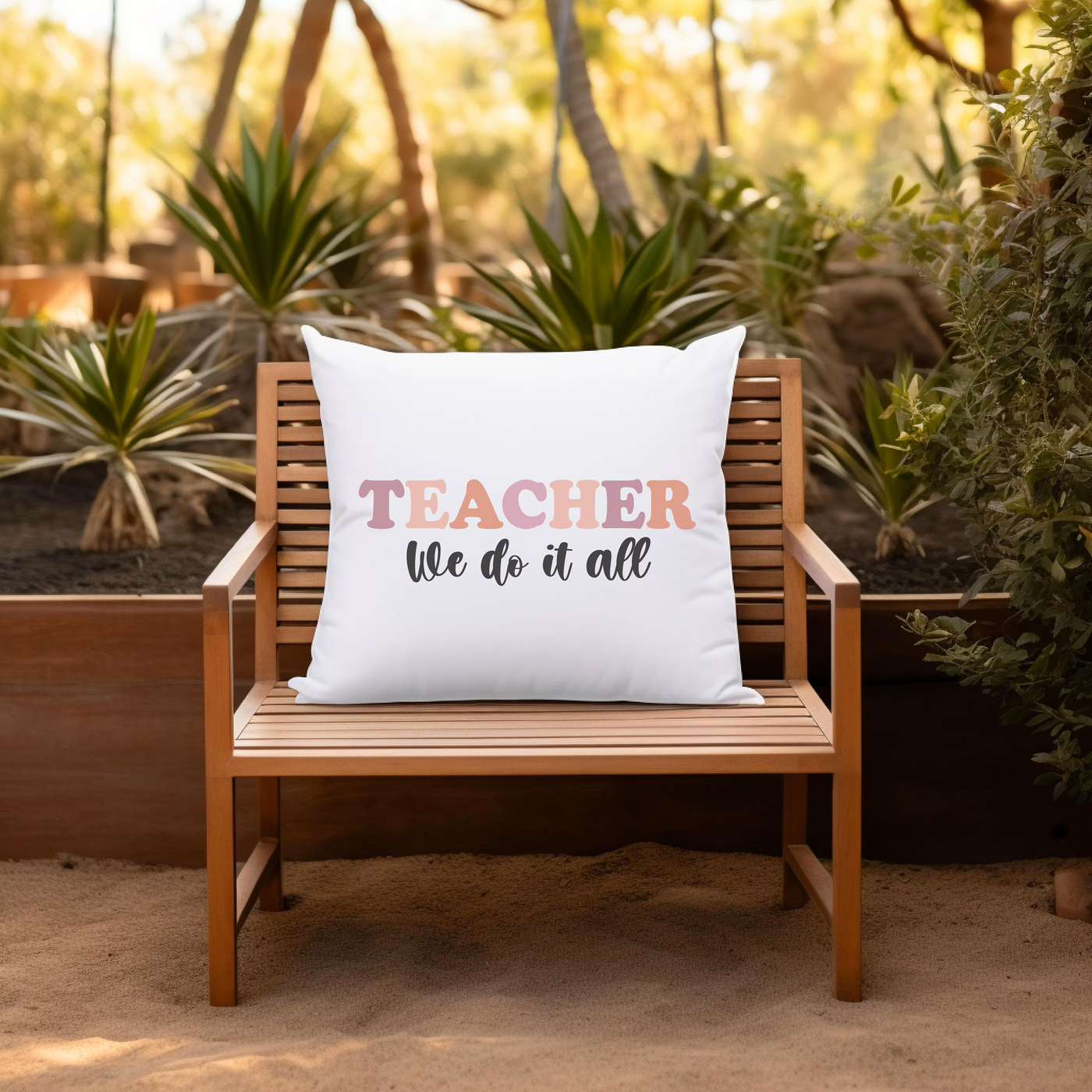 Teacher Square Pillow - The Ultimate Gift for Educators  Shop Now - Pillow & Mug Co.