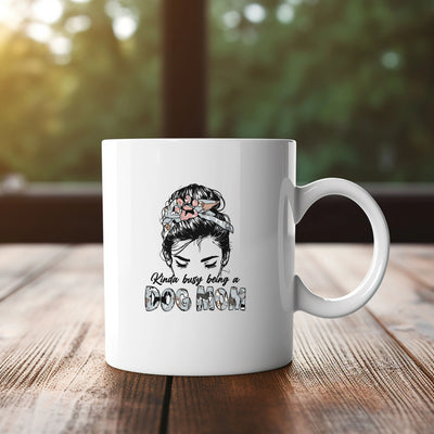 a white coffee mug with a picture of a woman's face on it