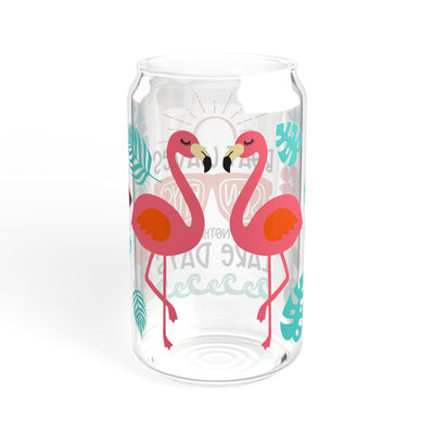 Sipper Glass, 16oz Printify