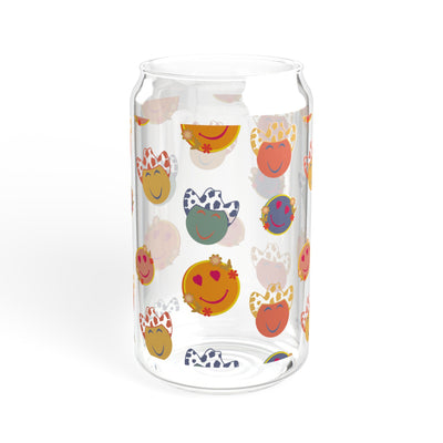 Sipper Glass, 16oz Printify