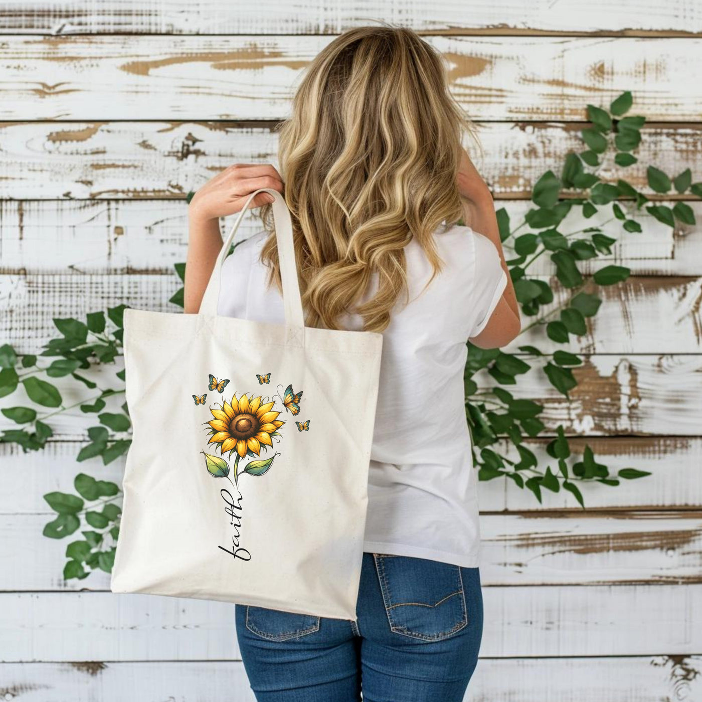 Tote Bag - Springtime Customized Tote Bag - Ideal For Beach Outings Picnics  Adventures - Perfect Gift For Her