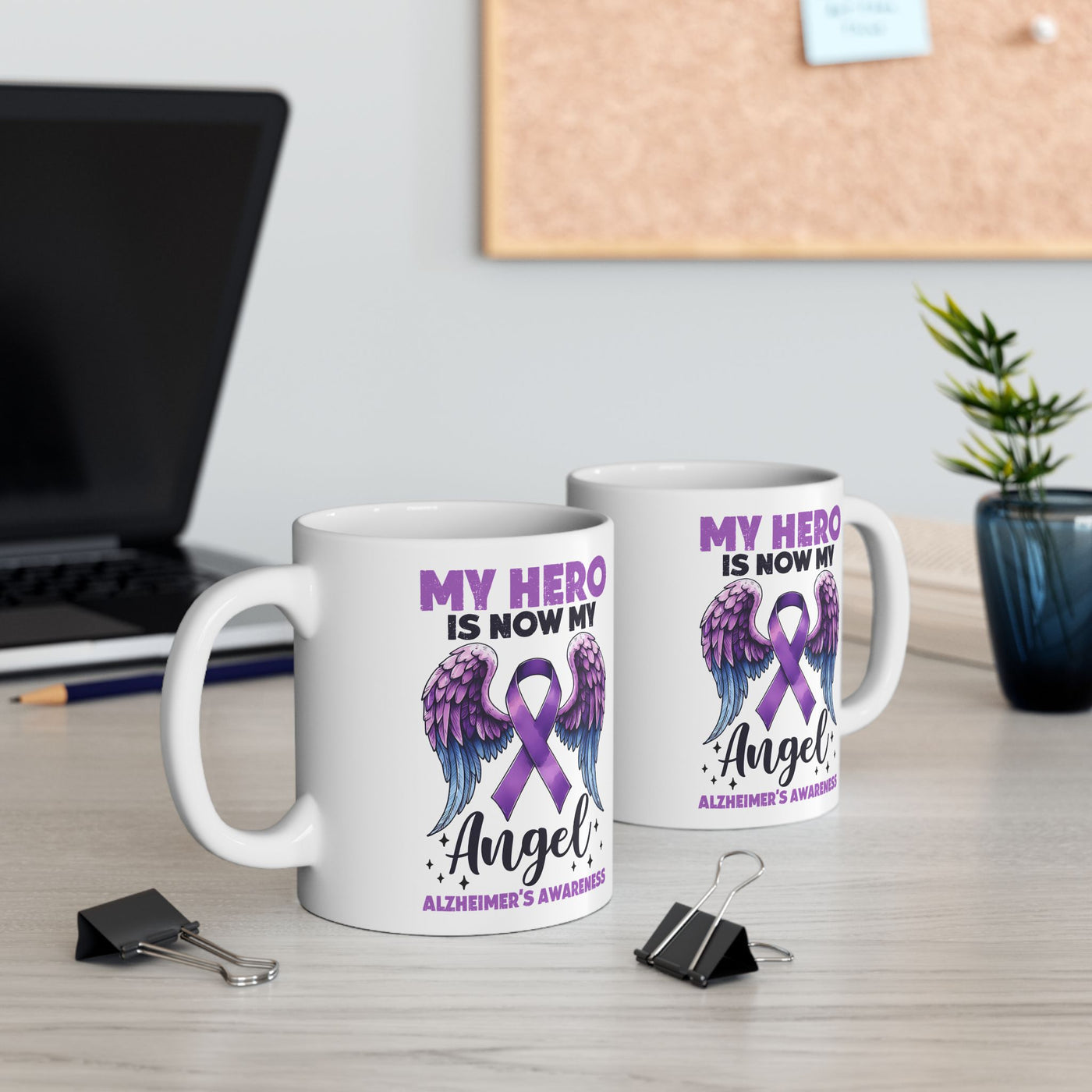 Alzheimers Awareness Ceramic Mug - Raise Awareness while Enjoying Your Drink - Pillow & Mug Co.