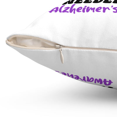 Alzheimer's Awareness Pillow - Someone I Love Design - Pillow & Mug Co.