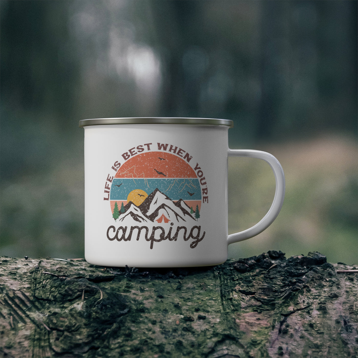 Camping Mug Printify