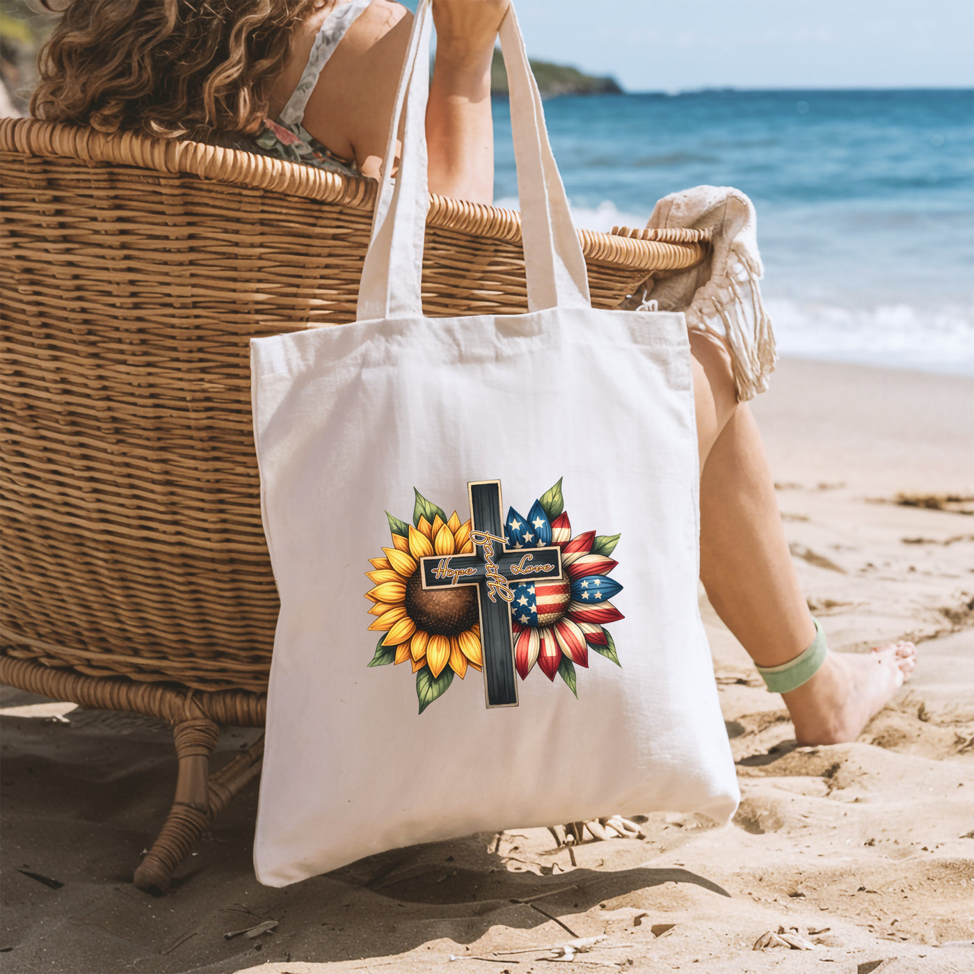 Tote Bag - Springtime Tote Bag - Personalized For Beach Outings Picnics And Adventures - Perfect Gift For Her