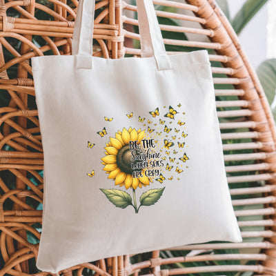 Tote Bag - Springtime Tote Bag - Customized For Beach Outings Picnics And Adventures - Perfect For Her