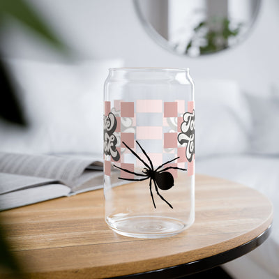 Too Cute to Spook Sipper Glass - 16oz for Halloween Parties - Pillow & Mug Co.