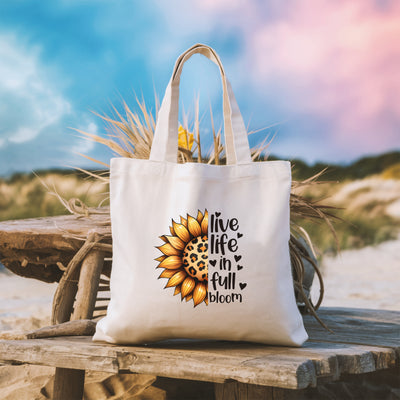 Tote Bag - Springtime Time Tote Bag - Perfect For Beach Outings Picnics And Adventures - Customizable Gift Idea For Her