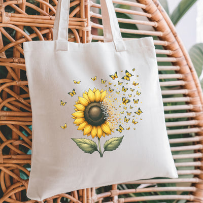 Tote Bag - Springtime Tote Bag - Ideal For Beach Outings Picnics And All Your Adventures - Customizable Gift For Her