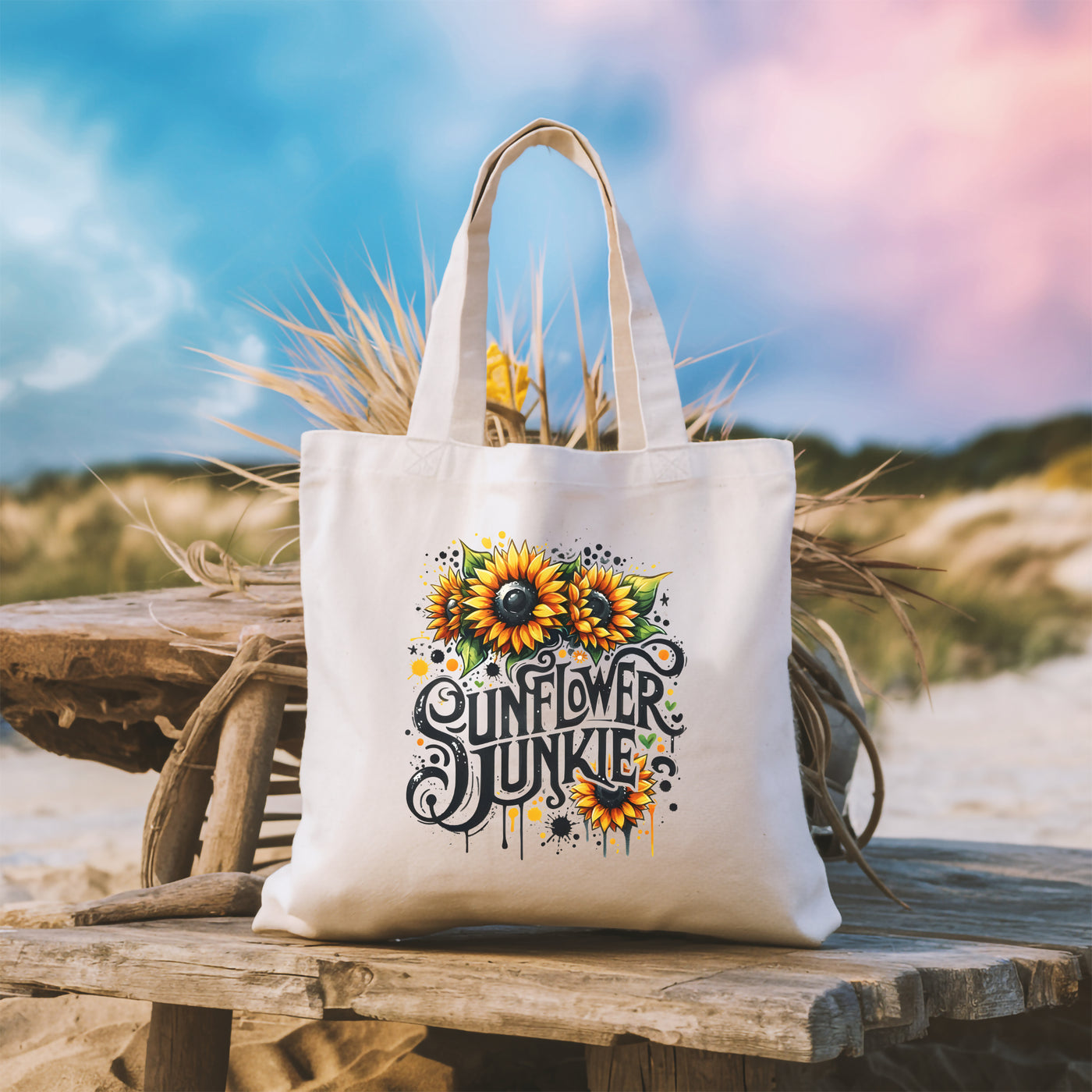 Tote Bag - Springtime Tote Bag - Personalized And Versatile For Beach Outings Picnics And Adventures - Ideal Gift For Her