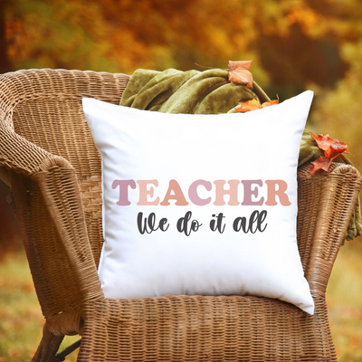 Teacher Square Pillow - The Ultimate Gift for Educators  Shop Now - Pillow & Mug Co.