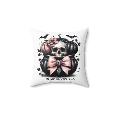 Spooky Era Square Pillow - Unique Design for a Hauntingly Stylish Home - Pillow & Mug Co.