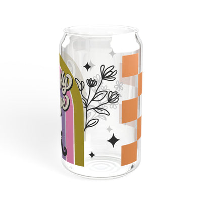 Come Fly With Me Halloween Sipper Glass - 16oz Travel Tumbler for Hot and Cold Drinks - Pillow & Mug Co.