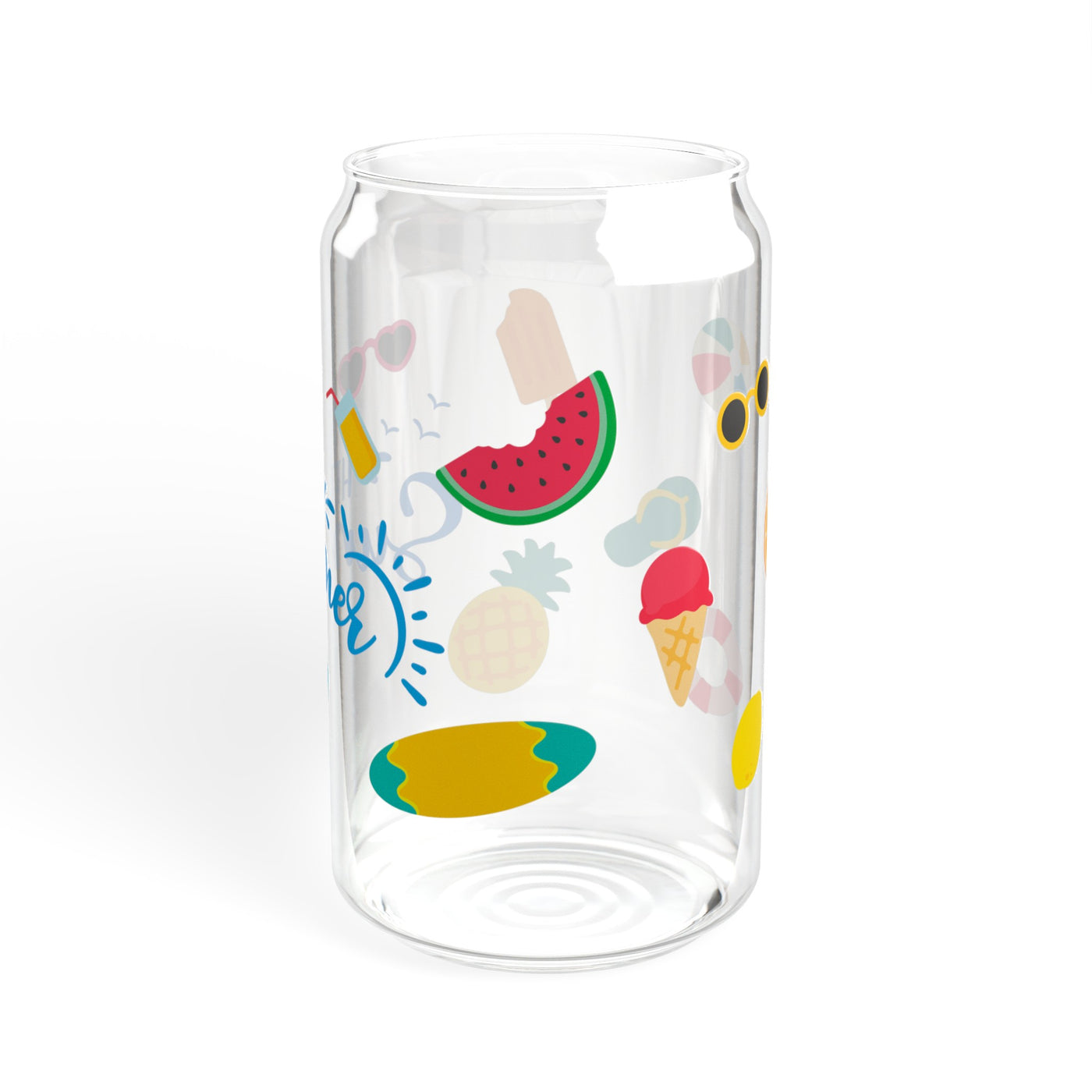 Sipper Glass, 16oz Printify