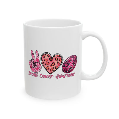 Ceramic Mug - Breast Cancer Awareness