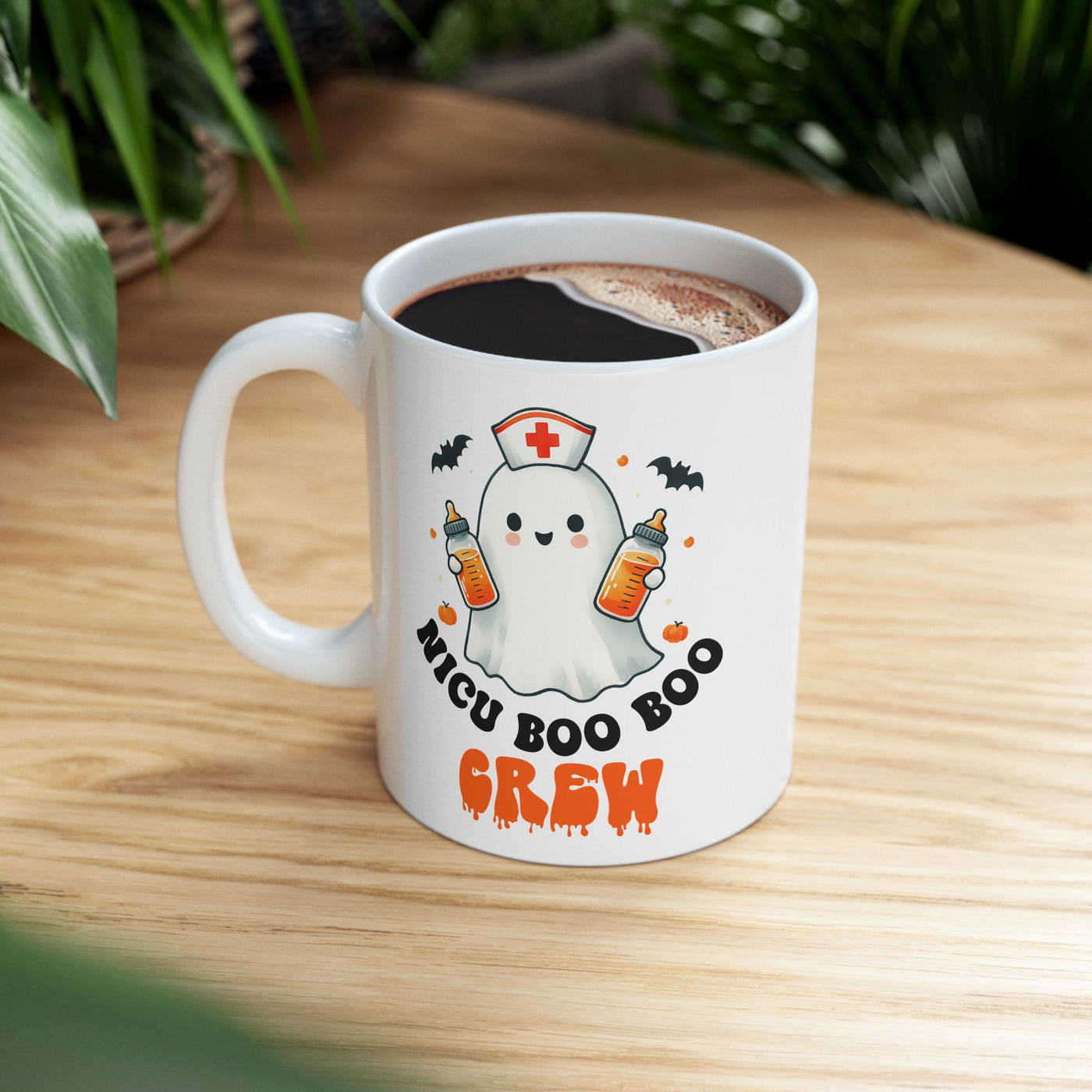 NICU Boo Boo Crew 11oz Ceramic Mug - Perfect for Nurses and Preemie Parents - Pillow & Mug Co.