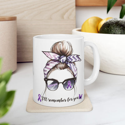 Alzheimer's Awareness Ceramic Mug - Remembering You - Pillow & Mug Co.