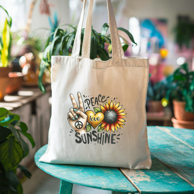 Tote Bag - Springtime Tote Bag - Customizable For Beach Picnics And Adventuring - A Perfect Gift For Her