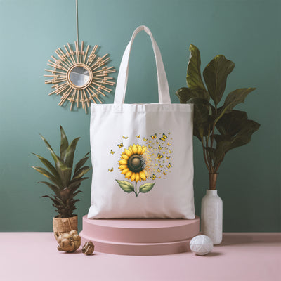 Tote Bag - Springtime Tote Bag - Ideal For Beach Outings Picnics And All Your Adventures - Customizable Gift For Her