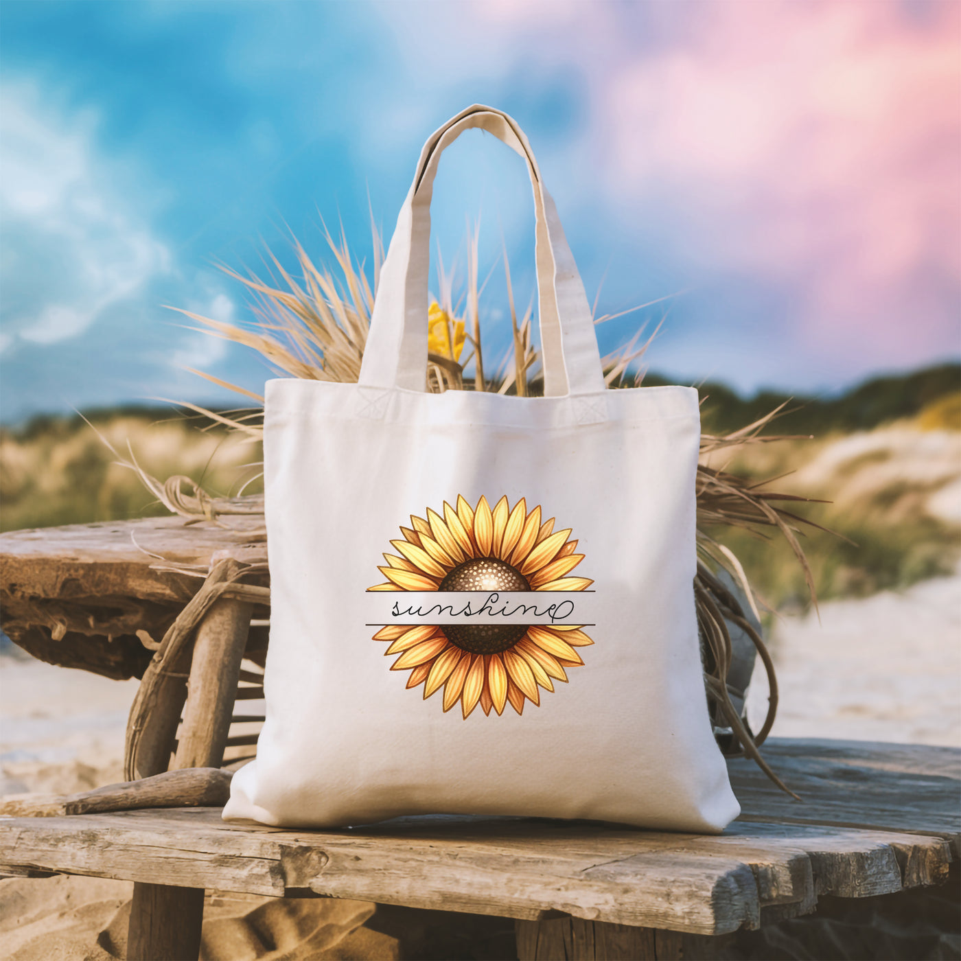 Tote Bag - Customized Springtime Tote Bag - Perfect For Beach Picnics And Adventures - Great Gift For Her