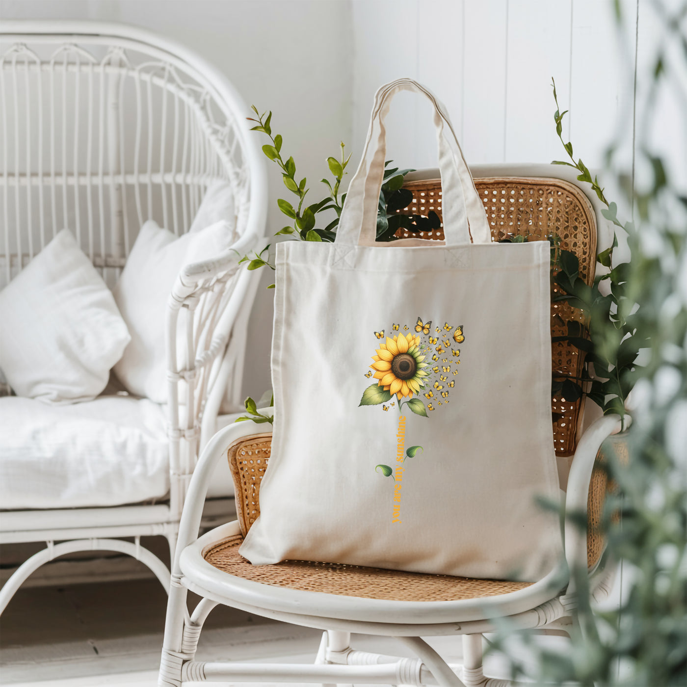 Tote Bag - Customized Springtime Tote Bag - Perfect For Beach Picnics And Adventures - Ideal Gift For Her