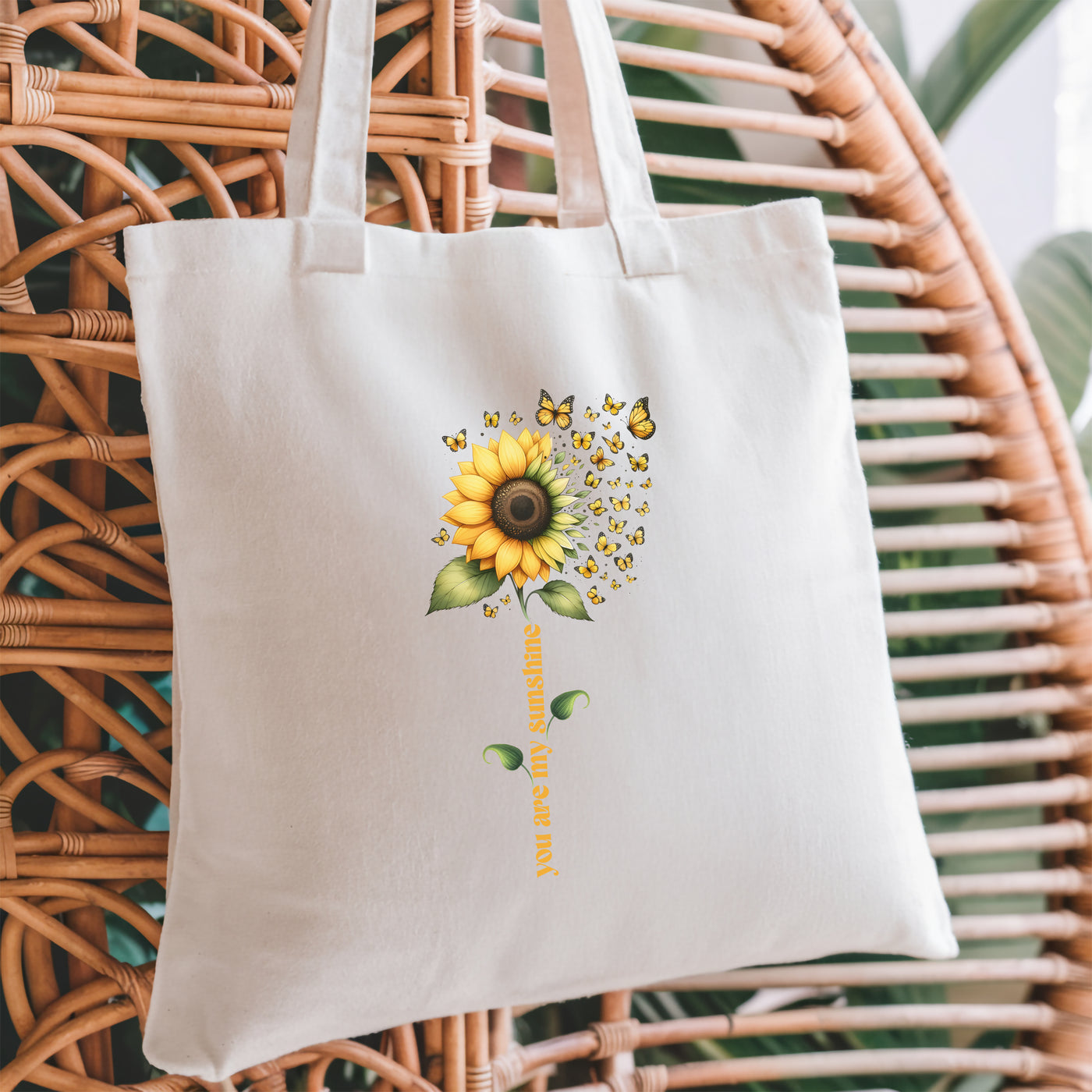 Tote Bag - Customized Springtime Tote Bag - Perfect For Beach Picnics And Adventures - Ideal Gift For Her