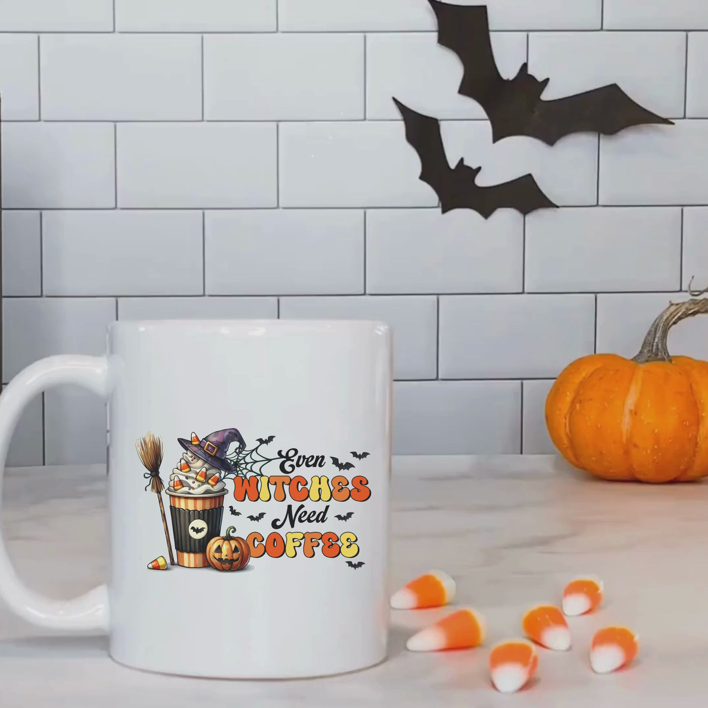 Witchs Brew Halloween Ceramic Mug for Coffee Lovers