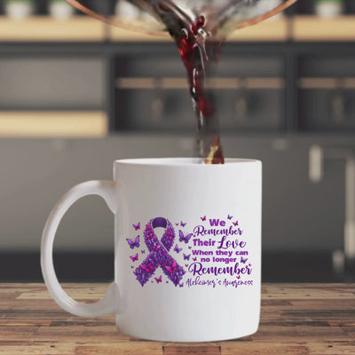 Alzheimers Awareness Ceramic Mug  Show Your Support with this Stylish Mug