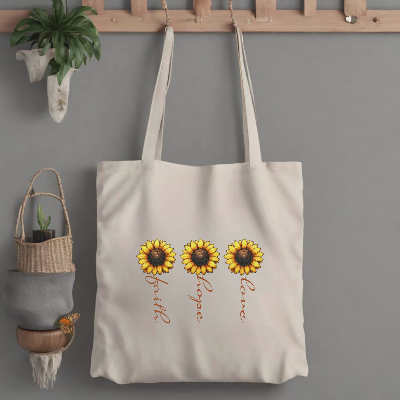 Springtime Tote Bag - Personalized and Perfect for All Your Exciting Adventures - Great for Beach Outings Picnics and as the Ideal Gift for Her