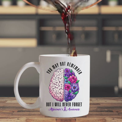 Alzheimers Awareness Ceramic Mug - Promote Awareness with this Meaningful Mug